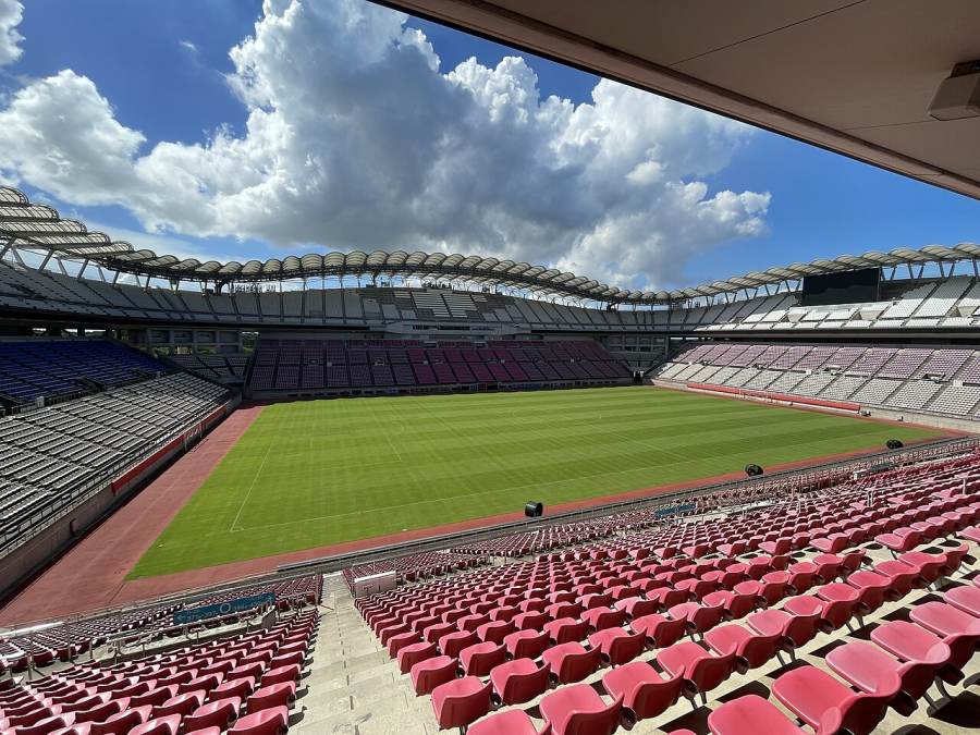 法国 比赛日现场